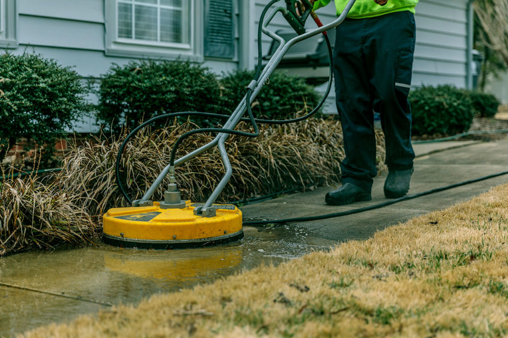 Professional Driveway Cleaning Pressure Washing Triad Power Wash